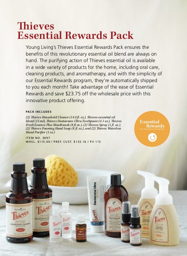 Benefits of using Thieves essential oil