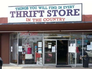 Thift Stores