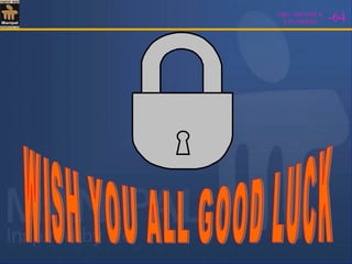 THIN AND THICK
CYLINDERS -64
 