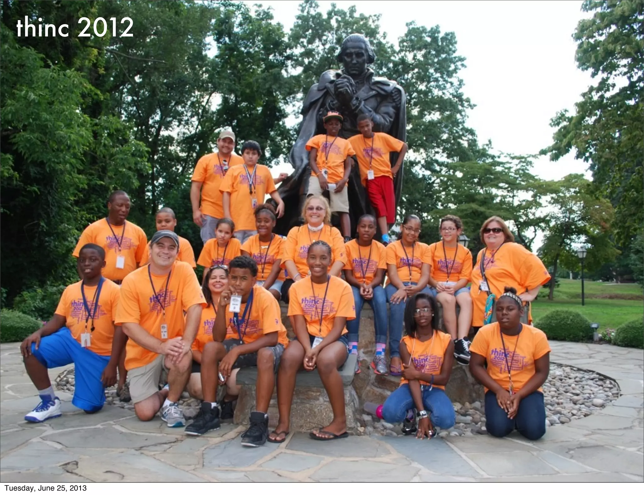 thinc 2012
Tuesday, June 25, 2013
 