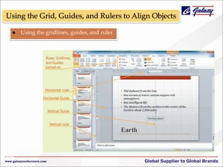 Using the Grid, Guides, and Rulers to Align Objects


49
49

Using the gridlines, guides, and ruler

 