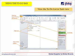 View the To-Do List in Task view

57

 