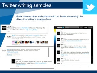 Twitter writing samples Share relevant news and updates with our Twitter community, that  drives interests and engages fans. 