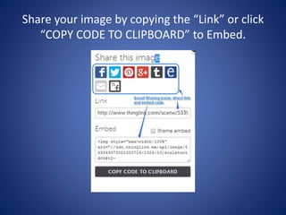 Share your image by copying the “Link” or click
“COPY CODE TO CLIPBOARD” to Embed.
 