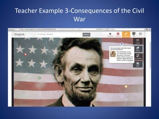 Teacher Example 3-Consequences of the Civil
War
 