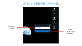 STEP 1: CLICK “POST”
Click “POST”
 