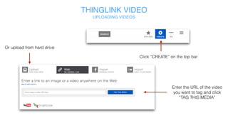 HOW TO
USE THINGLINK VIDEO
 