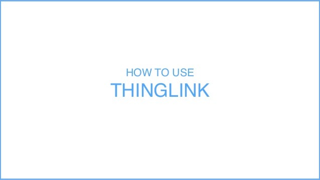 how to thinglink free features thinglink