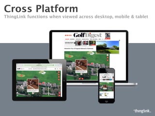 ThingLink Images
Easily annotate your image content with rich media tags
 