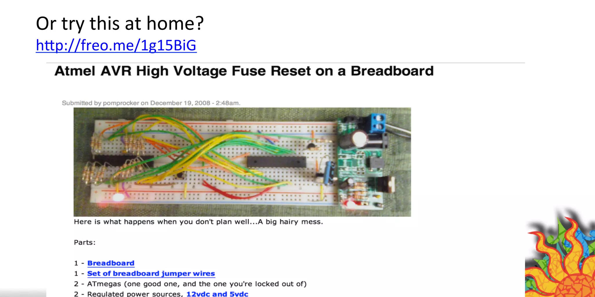 Or	
  try	
  this	
  at	
  home?	
  
hAp://freo.me/1g15BiG	
  	
  
 