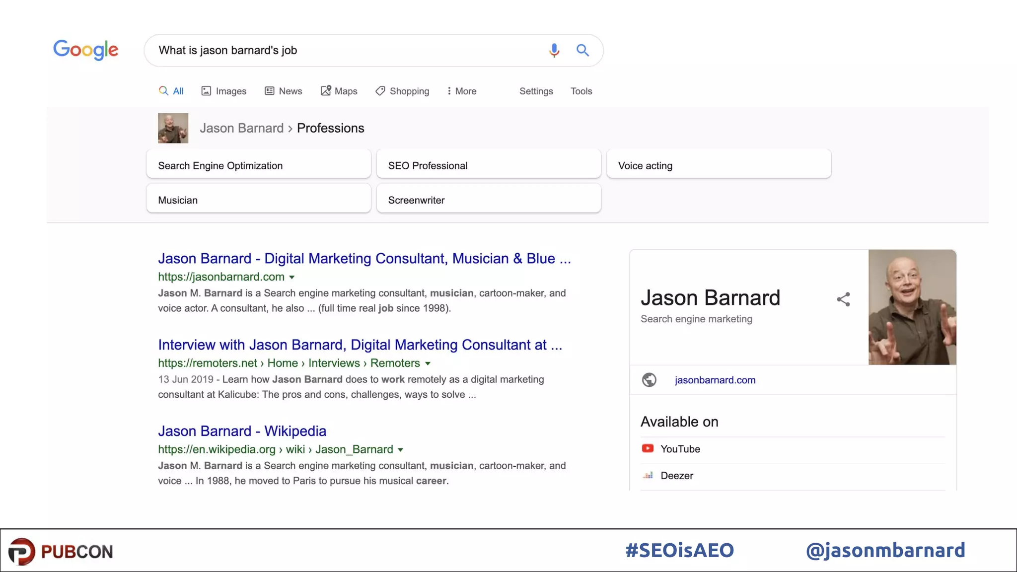 16#SEOisAEO @jasonmbarnard
 