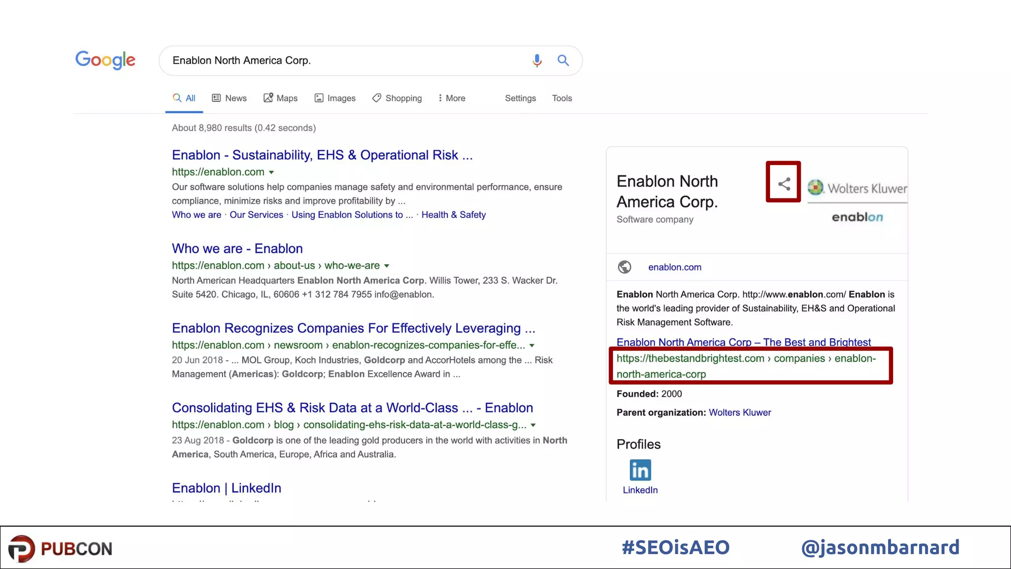 37#SEOisAEO @jasonmbarnard
 