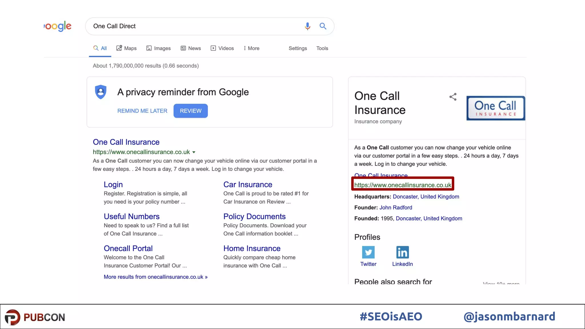 43#SEOisAEO @jasonmbarnard
 