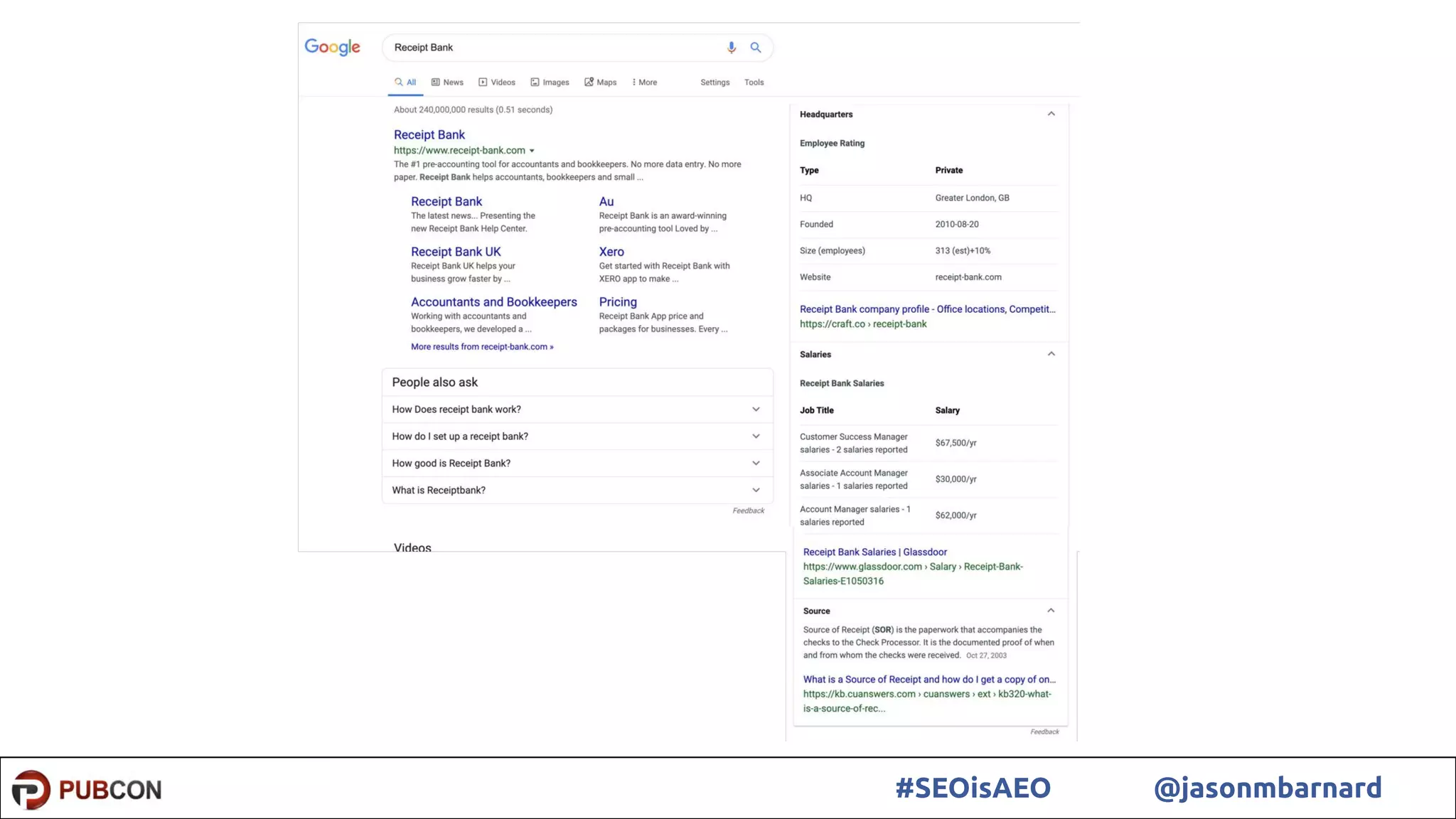 47#SEOisAEO @jasonmbarnard
 