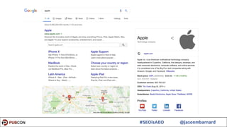 23#SEOisAEO @jasonmbarnard
 