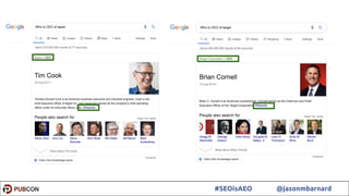 25#SEOisAEO @jasonmbarnard
 