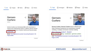 41#SEOisAEO @jasonmbarnard
 