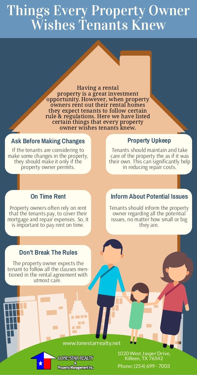 things every property owner wishes tenants knew rent property by owner
