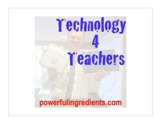 Things I Want To Model As Your Teacher