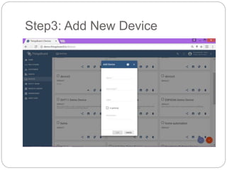 Introduction to Things board (An Open Source IoT Cloud Platform) | PPTX