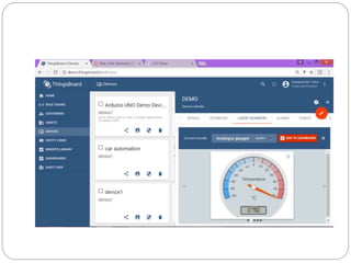 Introduction to Things board (An Open Source IoT Cloud Platform) | PPTX