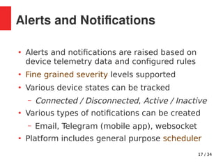 Thingsboard Map Alert Example Thingsboard IoT Platform - A Quick Tour | PDF