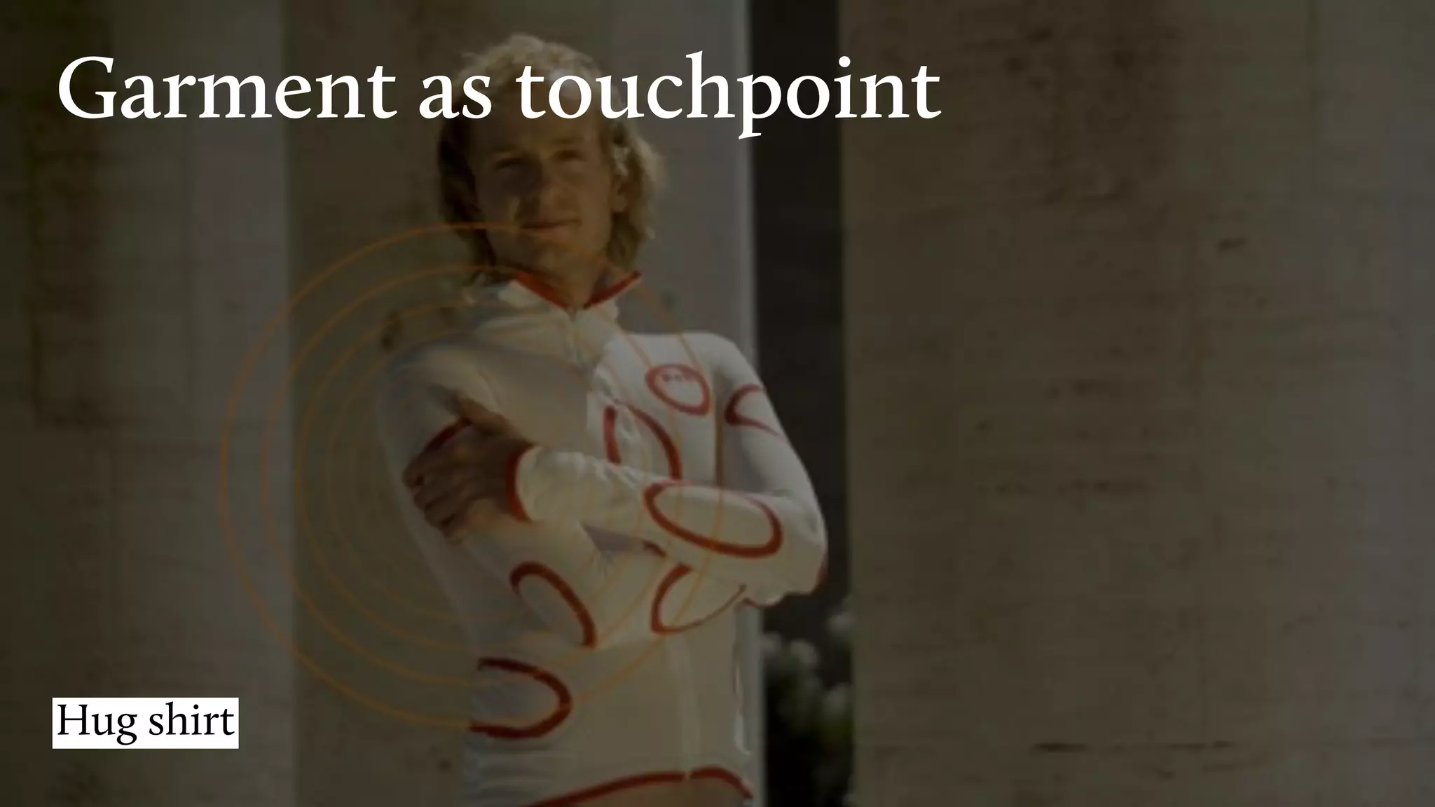Hug shirt
Garment as touchpoint
 