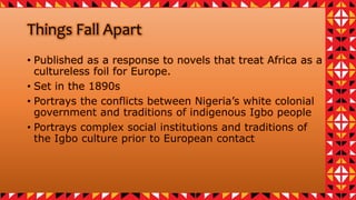 Things fall apart | PPTX