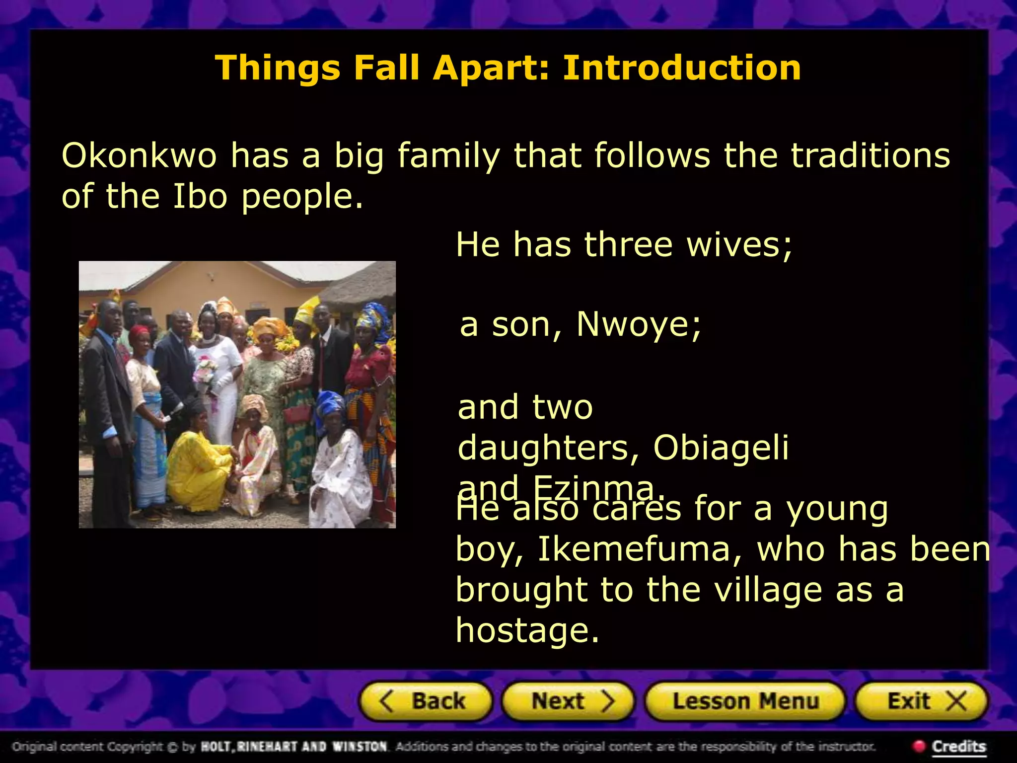 Things fall apart powerpoint | PPTX