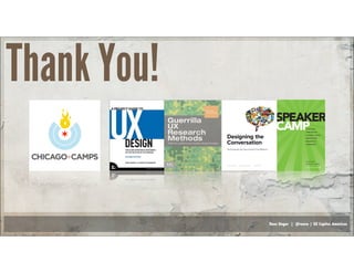 Russ Unger | @russu | GE Capital Americas
Thank You!
 