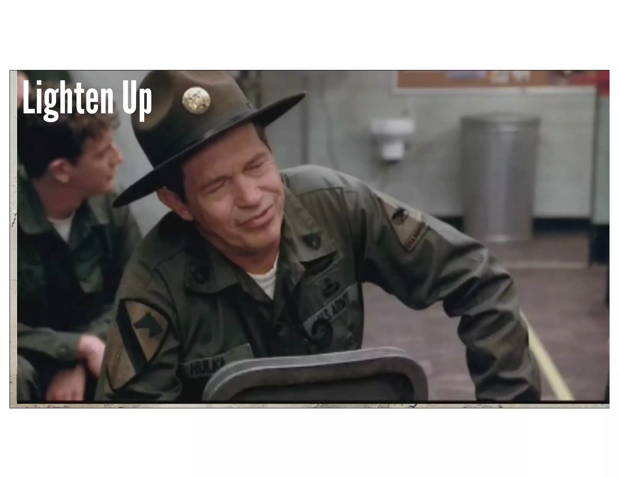 Russ Unger | @russu | GE Capital Americas
Lighten Up
 