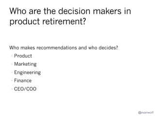 How do you value a retirement
project that goes well?

@evanwolf

 