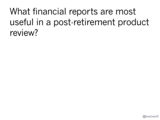 Phil Wolff
Hi!
Email or tweet
your stories,
suggestions,
referrals
or just call/skype

e
skype
v
t

phil@LetMyDataGo.org
evanwolf
+1-510-343-5664
@evanwolf @letmydatago

bio
cv
blog

About.me/evanwolf
Linkedin.com/in/philwolff
Letmydatago.org

Phil Wolff is a consulting product manager in

Oakland, California. Phil co-founded four startups,
worked as a programmer, project manager, business
analyst, technology architect, industry analyst,
operations researcher, and tech journalist at Bechtel
National, Wang Labs, LSI Logic, Adecco SA, NavSup,
and privacy NGOs. He volunteers in Code for
America’s #OpenOakland brigade.
@evanwolf

 