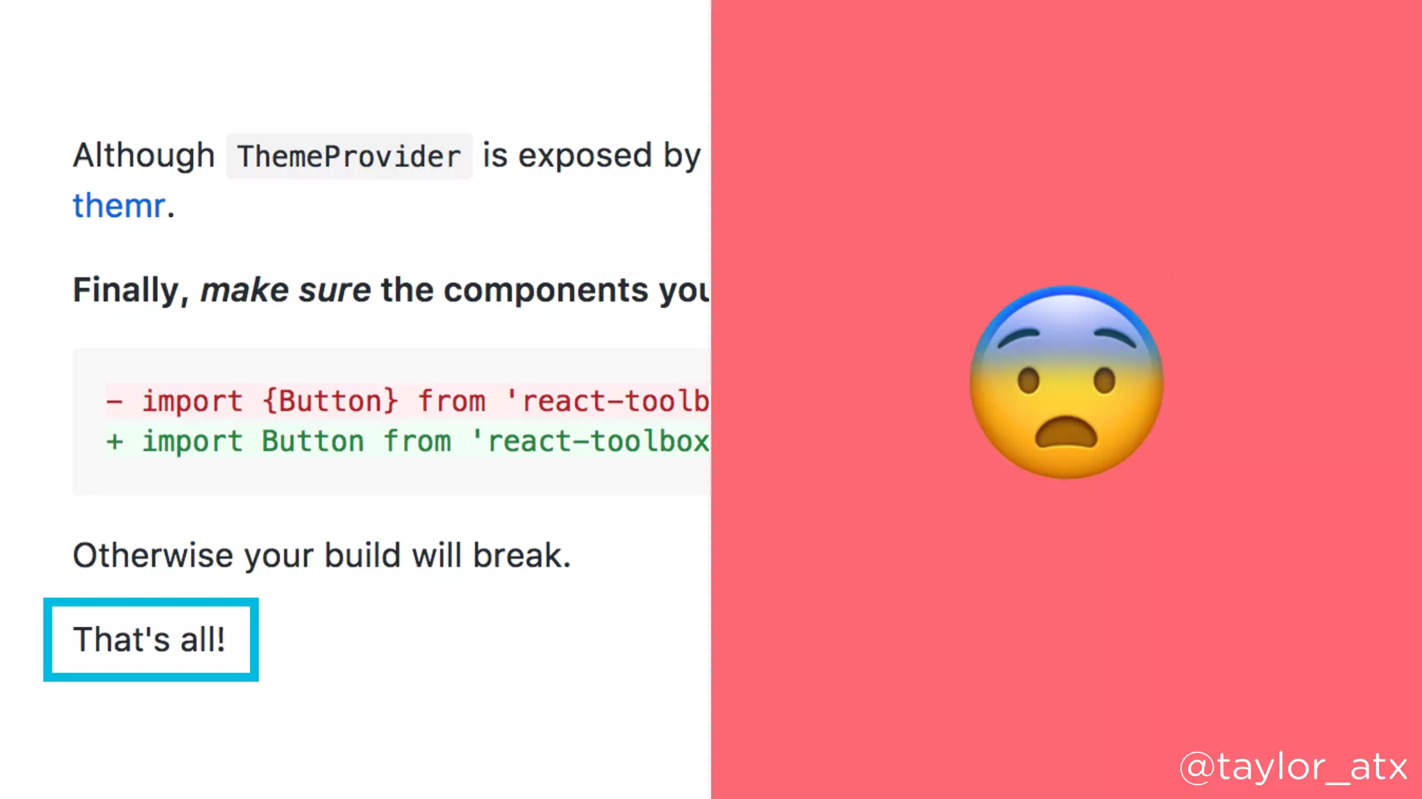 😨
😨
@taylor_atx
 