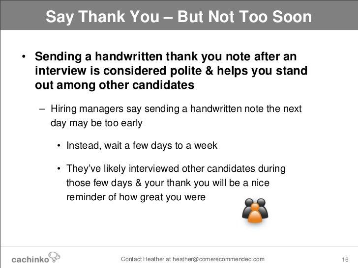things recruiters hiring managers wont tell you thank you letter to a recruiter