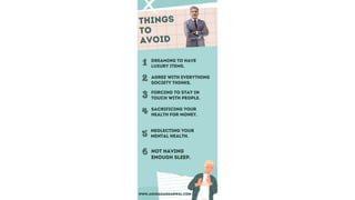 Things To Avoid