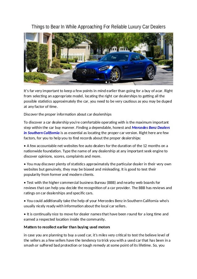 Dealerships That Buy Cars >> Things To Bear In While Approaching For Reliable Luxury Car Dealerships That Buy Cars >> Things To Bear In While Approaching For Reliable Luxury Car