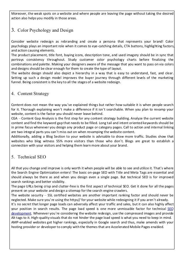 Things to consider for undertaking doc