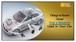 Things to Know
About
Used in Your Car
 