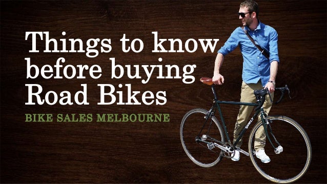 buying a road bike