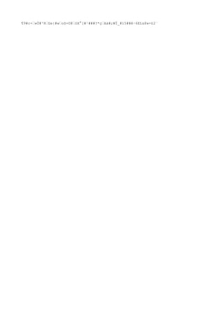 ¶9#c×œ»Ù#²RœGe{#wœoõ=O@œóX°[#¹###?*çœAä#;WÏ_#ï5##ê·6EL&@»×£2¨
 