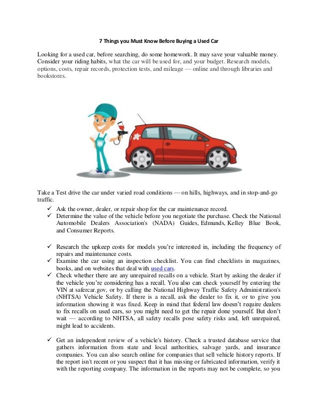 buying a used car in a different state