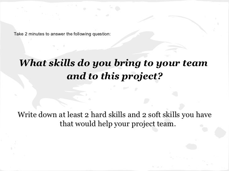 what skills can you bring to the team sinma what can you bring to the team