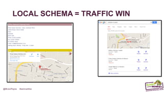 @MrJonPayne #semrushlive
LOCAL SCHEMA = TRAFFIC WIN
 
