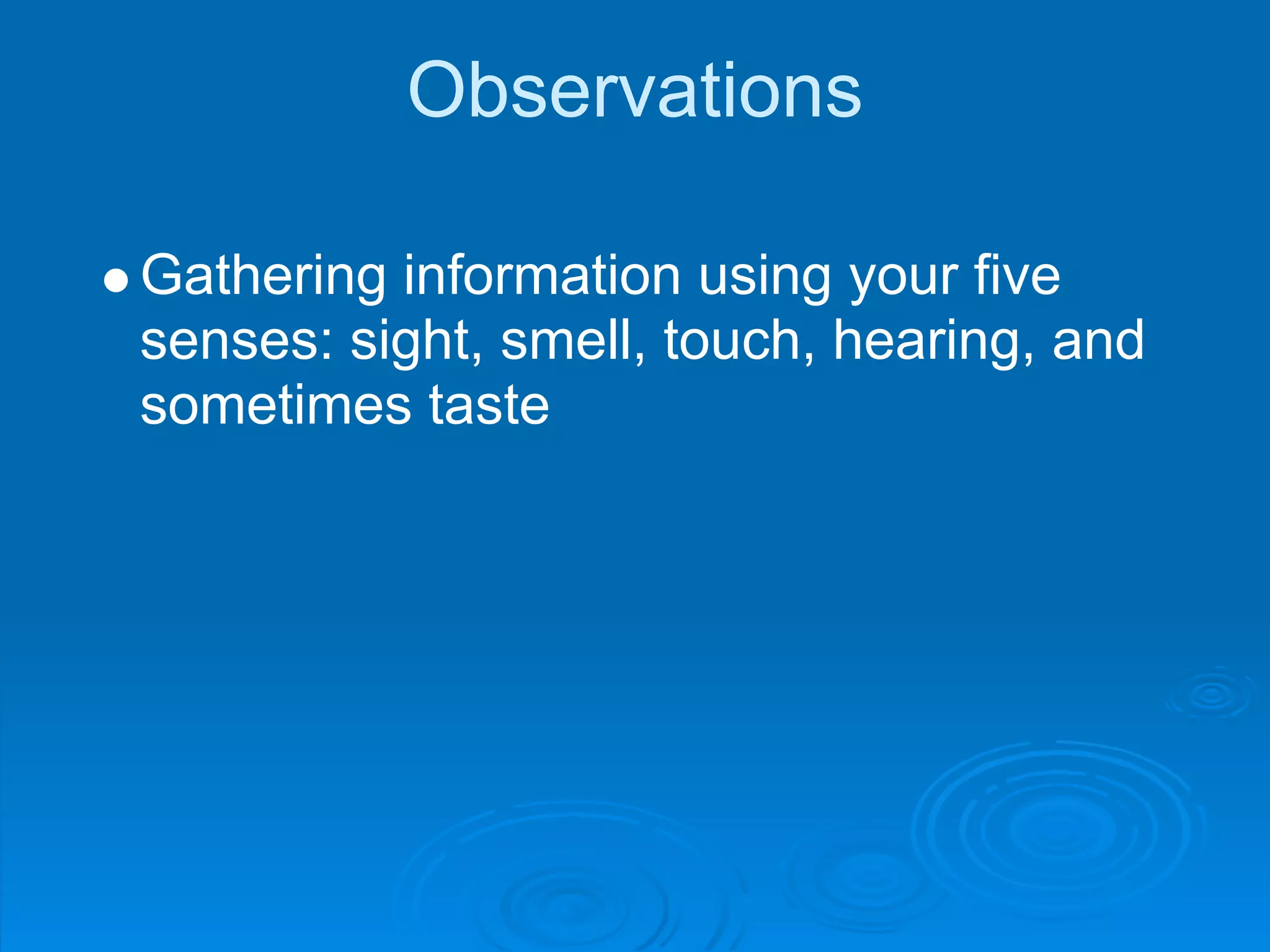 Think Like A Scientist