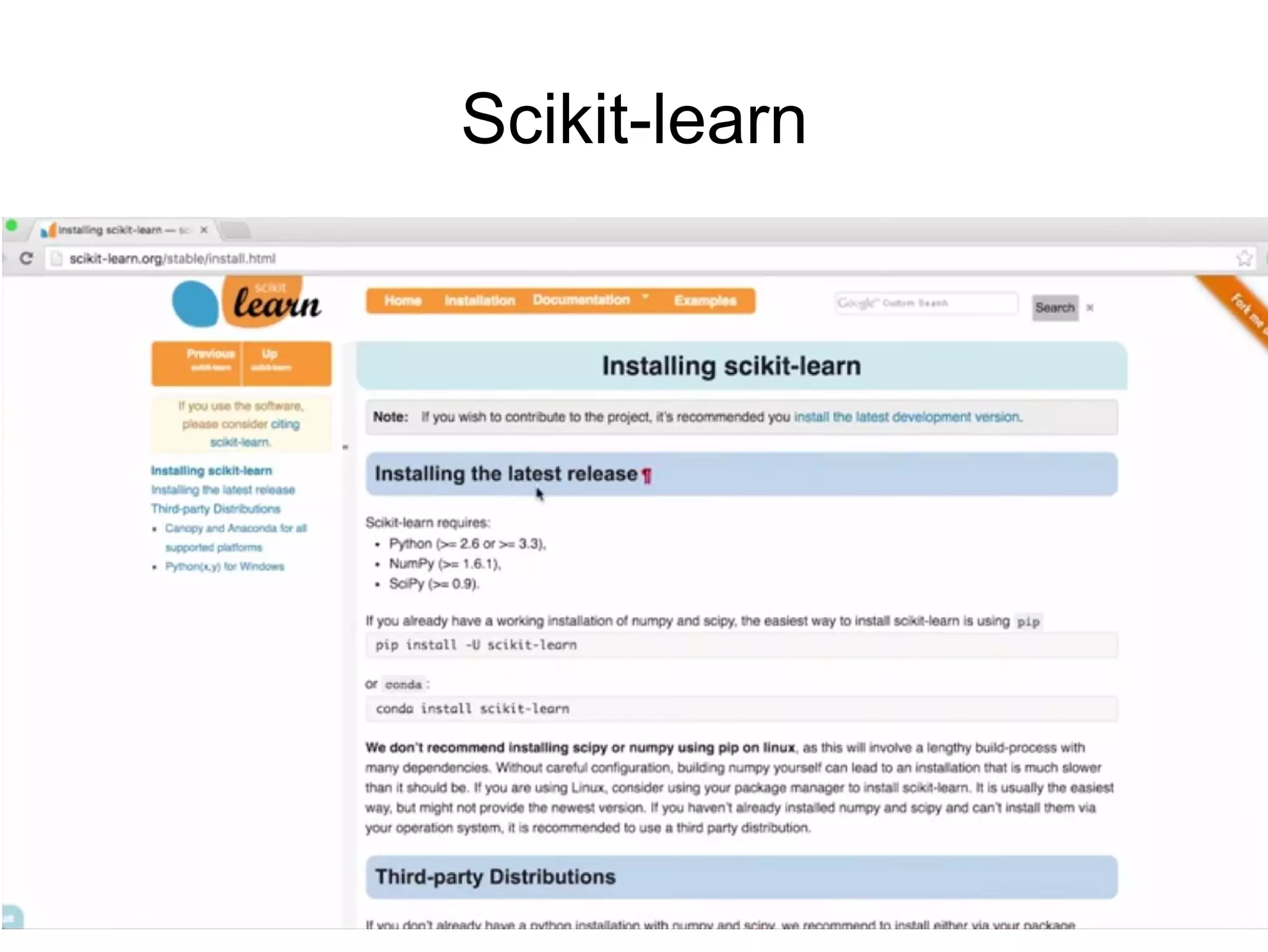 Scikit-learn