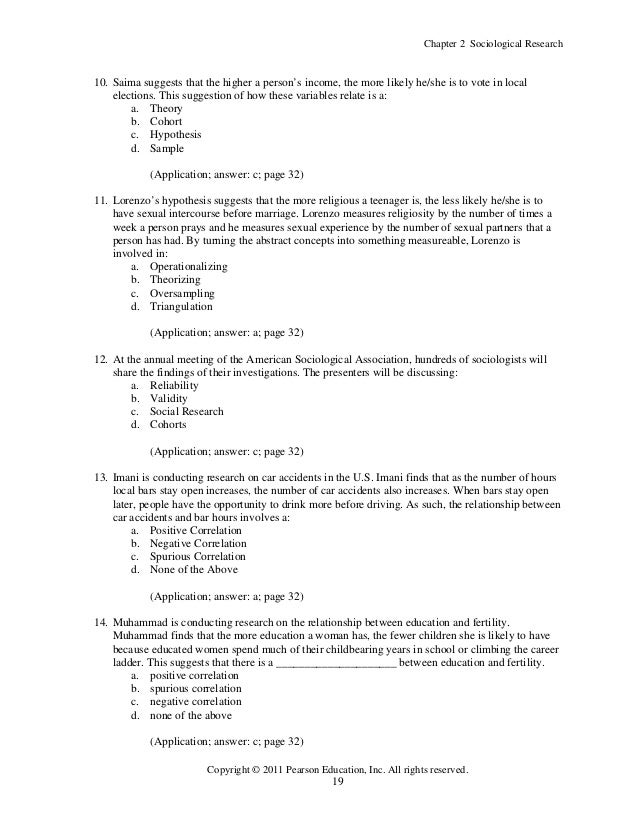 THINK Sociology 2nd Edition Carl Test Bank