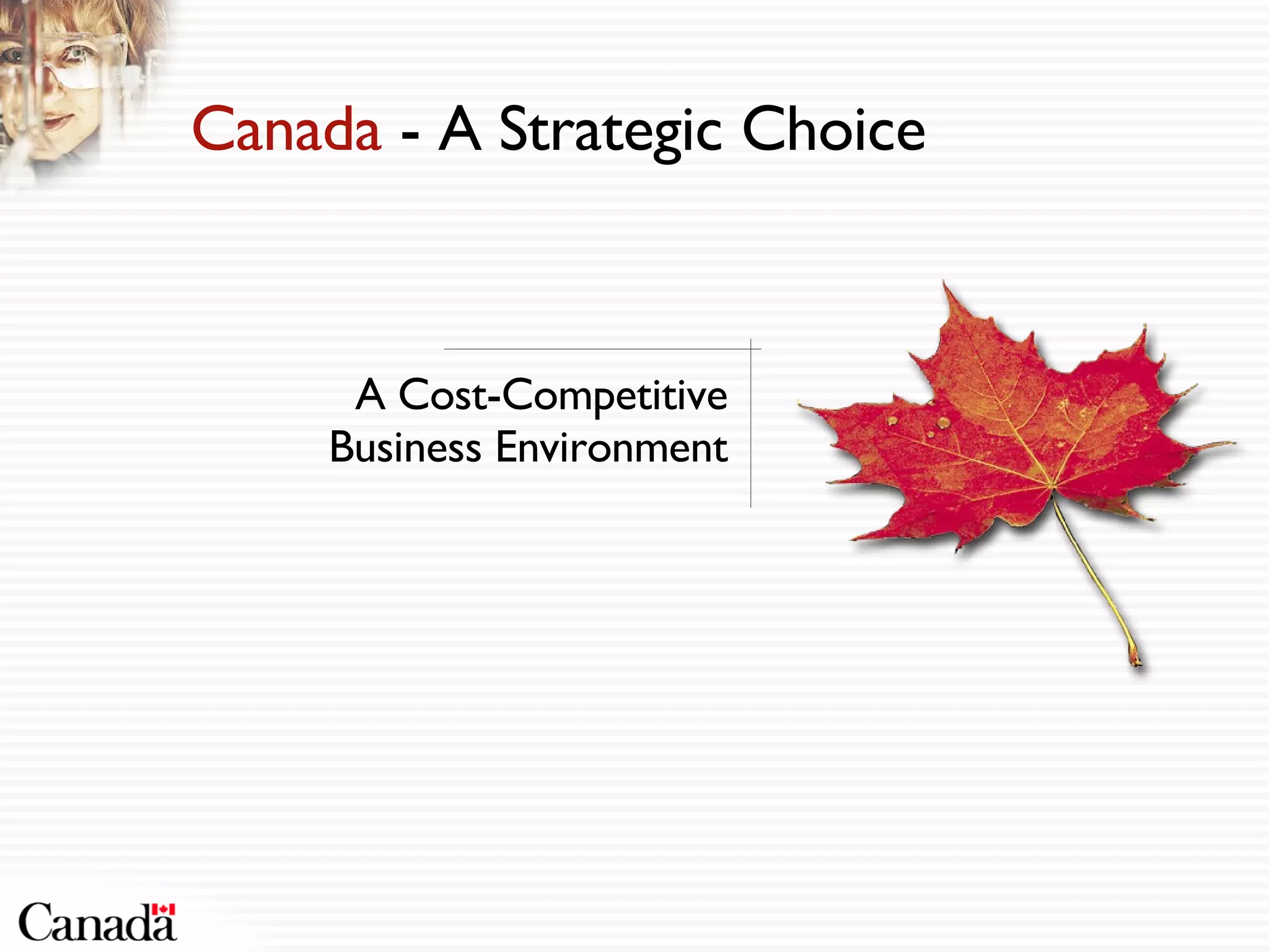 A Cost-Competitive Business Environment 