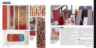 EXHIBITION




                     03


                                          06




                                                01                                                                                                  02




                                                                               THE             Economic Cities Authority (ECA) has identi ed an opportunity
                                                                               to utilize its headquarters as a platform to expose Saudi art to the diverse
                                                                                                                                                               and create sustainable jobs (an estimated 1.3 million of them) for its
                                                                                                                                                               burgeoning populace, authorities are establishing dedicated economic
      01   02                                                                  audience of business and political gures who frequent the o ces on a daily      cities. SAGIA estimates that the forward-thinking, sustainably designed
                                                                               basis. Project 60 will also serve to highlight one of the ECA’s most exciting   and environmentally-minded cities will contribute US$150 billion to the
                                                                               initiatives, 60/24/7, a service to make government and non-governmental         GDP by 2020, not to mention a high quality of life for residents. ey
                05
                                                                               services available to residents and expatriates, individuals or businesses,     are intended to provide continuous improvement to the Saudi Arabian
                                                                               within 60 minutes of their request, any time of the day.                        investment environment. Four of the six planned new economic cities
                                                                                  Modern artist Ola Hijazi’s will be the rst to display her most recent        are currently under development – King Abdullah Economic City,
                                                                               work in the head o ce, under a scheme which communicates ECA’s                  Prince Abdul Aziz bin Mousaed Economic City, Jazan Economic City
                                                                               cultural mandate, which recognises the fundamental role vibrant culture         and Knowledge Economic City – in conjunction with UAE real estate
                                                                               plays in supporting a successful city, especially where parks, museums          developer, Emaar Properties.
                     04
                                                                               and other cultural provisions are diminished.                                      Over a 1,000 of the world’s free zones were surveyed and the 60 deemed
                                                                                     e authority is focused on developing an urban ecosystem within            most successful were meticulously studied to determine key success
                     01   Symphonyat 4                                         the Economic Cities that simultaneously fosters the mutually supportive         factors during the economic city development process. e resulting
                     02   Symphonyat 10                                          elds of business and culture. Project 60 will allow the organisation to       products are intended to create vibrant centres of excellence in several
                     03   Muwashahat 11                                        open a creative dialogue surrounding the mandate, which recognizes that         sectors.
                     04   Washmiyat 9                                          culture is integral to the liveable cities.
                     05   Darwishyat 1                                               e scheme will be inaugurated through an opening reception jointly-        THE MOST prized of the new cities is the King Abdullah Economic City
                     06   Washmiyat 15                                         hosted by ECA and King Abdullah Economic City developer Emaar. e                (KAEC). It represents a US$27 billion investment driven by the government
                                                03
                                                                               local and international business and diplomatic community, in addition          but funded by the private sector, the largest private sector project in the
                                               01 Ola Hijazi in her studio     to the art community in Saudi Arabia, will be invited to view a regularly-      region. And in order to encourage private investment, authorities have
                                               02 Economic Cities Authority,   refreshed showcase of cutting-edge Saudi artwork, year-round.                   been actively removing barriers to trade to make the new cities among the
                                               exhibition venue                      e economic cities stand as physical proof that the oil powers are not     world’s easiest places to do business.
                                               03 Darwishyat 22                complacent in their oil weath. Saudi Arabia may be one of the world’s             When completed, KAEC will be the size of Washington DC, housing
                                                                               wealthiest nations, but it also has a large, youthful population. In an e ort   and employing up to two million people. Six key components are intended
                                                                               to diversify the economy away from a dependency on hydrocarbons                 to create diversity of economic opportunity: a sea port, industrial zone,

076                                                                                                                                                                                                                                077
 