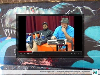 Photo by Jessica Clark || via Flickr using a Creative Commons
WWW.THECREATEDAILY || @THECREATEDAILY || @FELICIAPRIDE || #BEMASHUPS
 